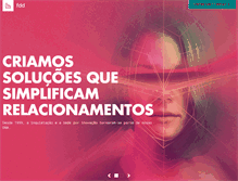Tablet Screenshot of fdd.com.br